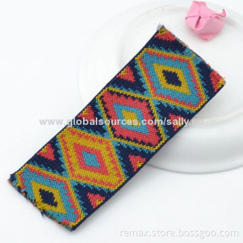 Colorful elastic webbing for garment, available in various sizes and colors, eco-friendlyNew